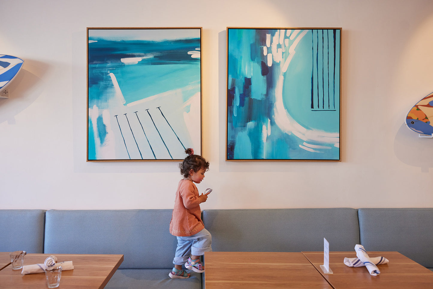 Icebergs Print