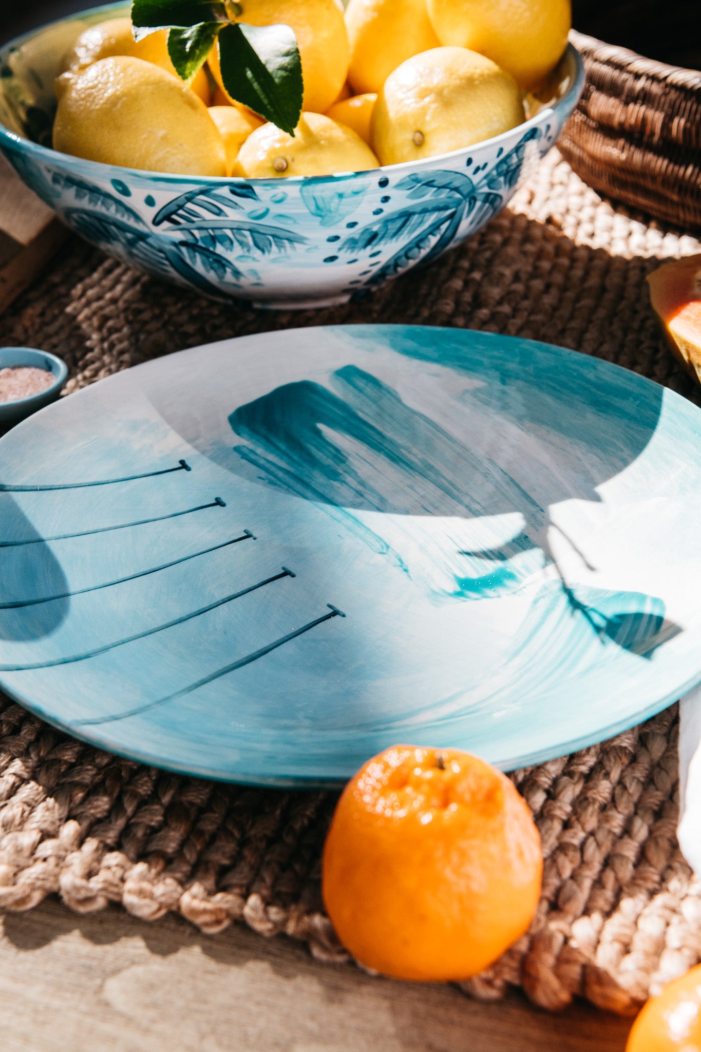 ROUND ICEBERGS PLATTER