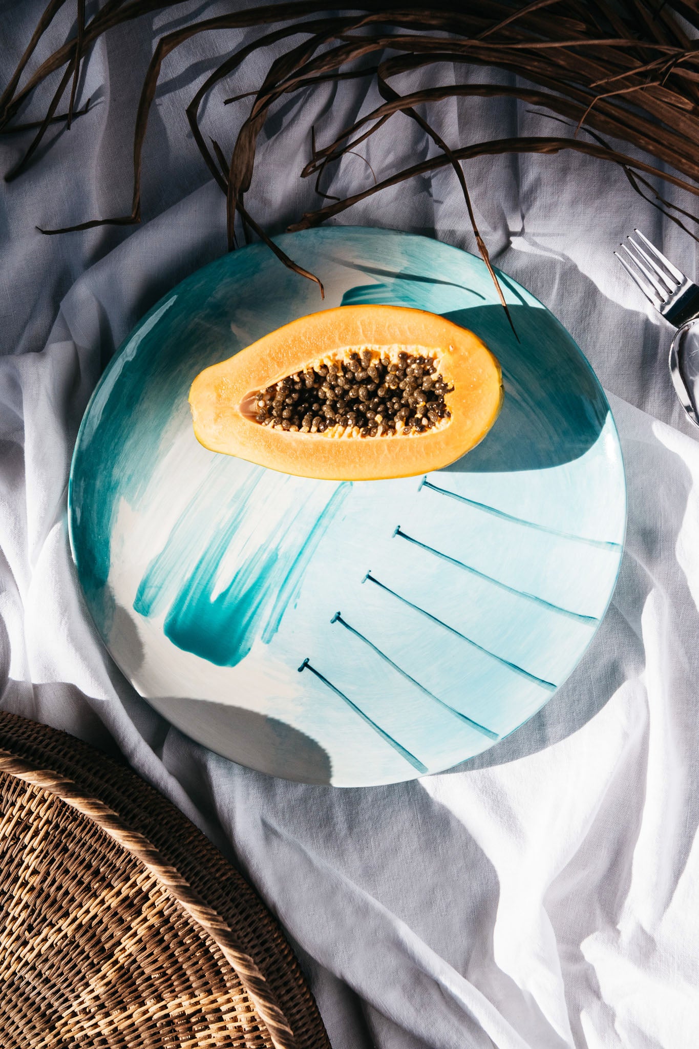 ROUND ICEBERGS PLATTER