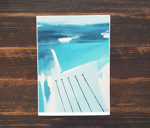 ICEBERGS PRINT